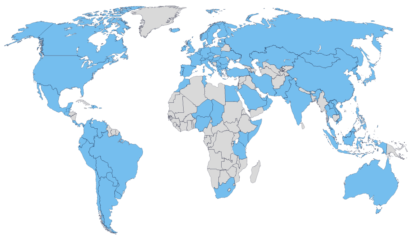 Couverture du réseau LoRaWAN